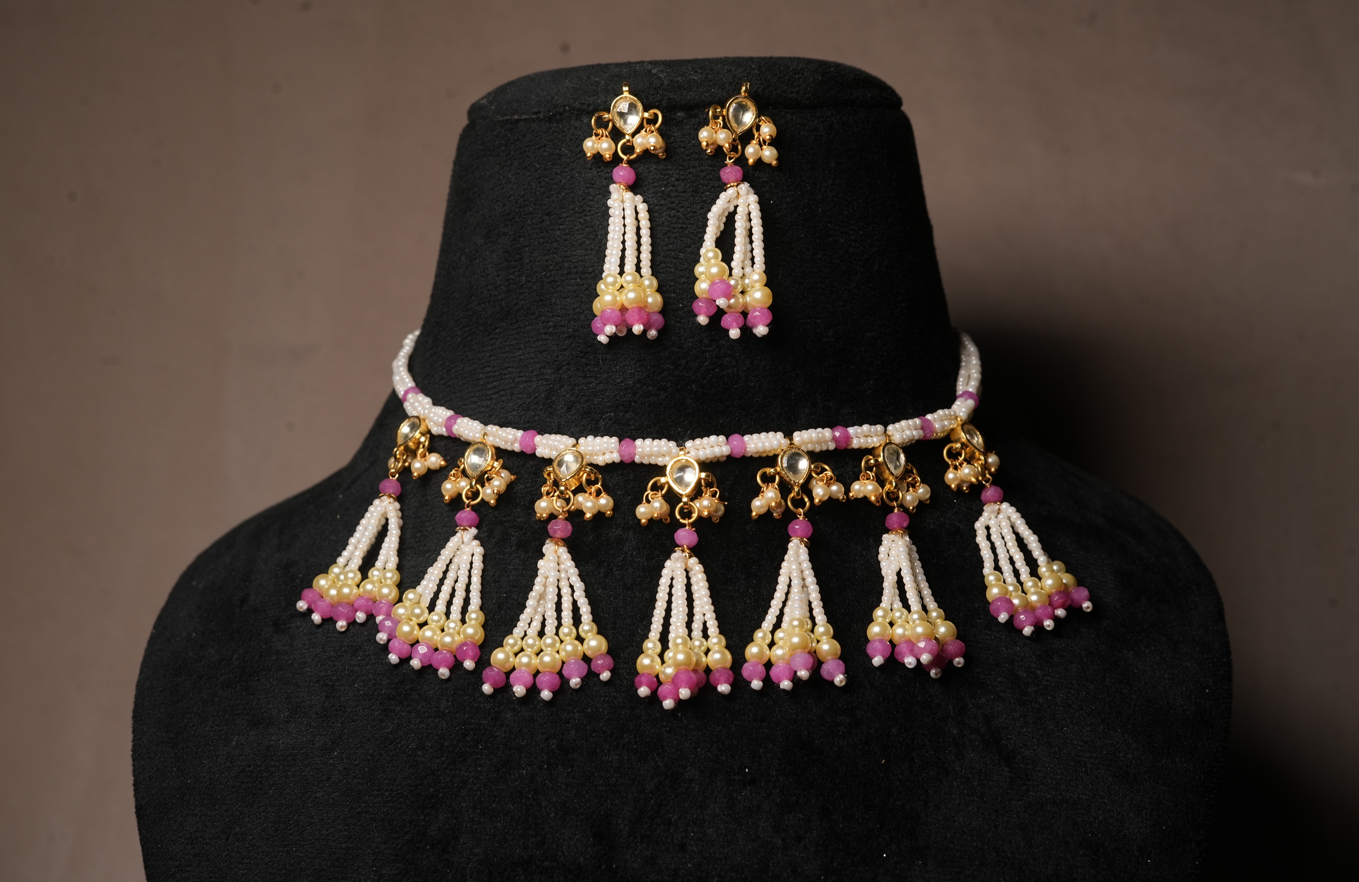 Kundan Necklace Set
