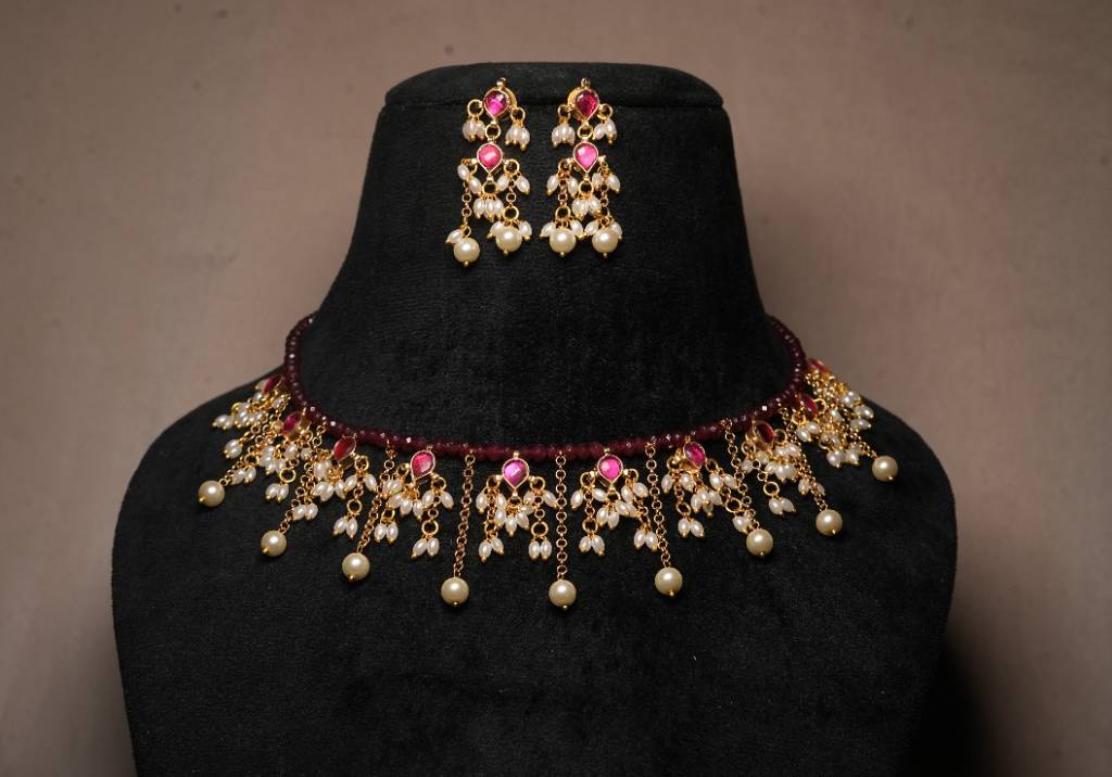 Kundan Necklace Set