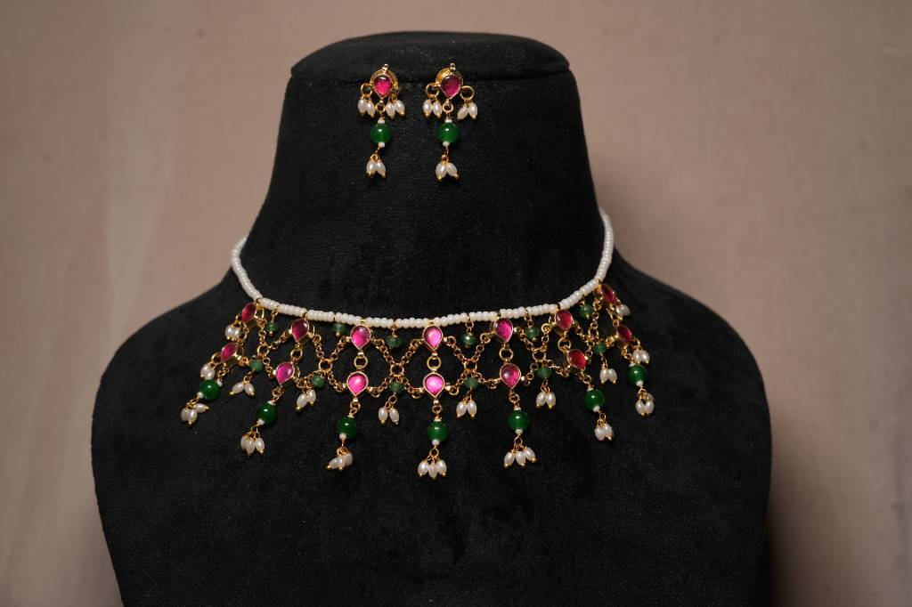 Kundan Necklace Set
